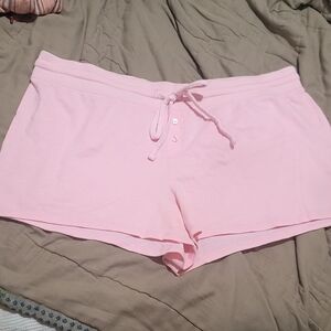 Faded Glory Light Pink Lounge Shorts